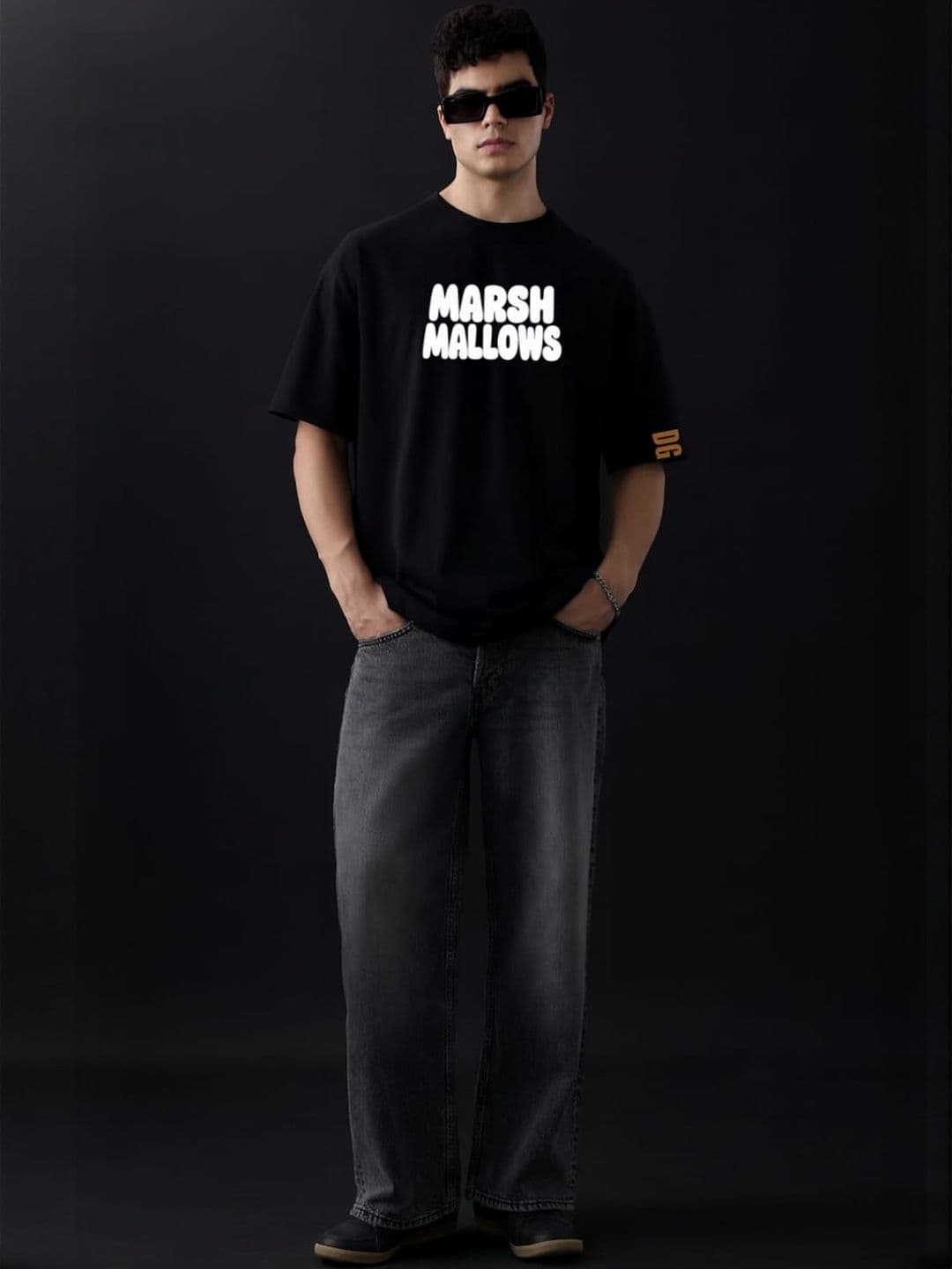 DAMN GUD DG Men Typography Printed T-shirt - view 1