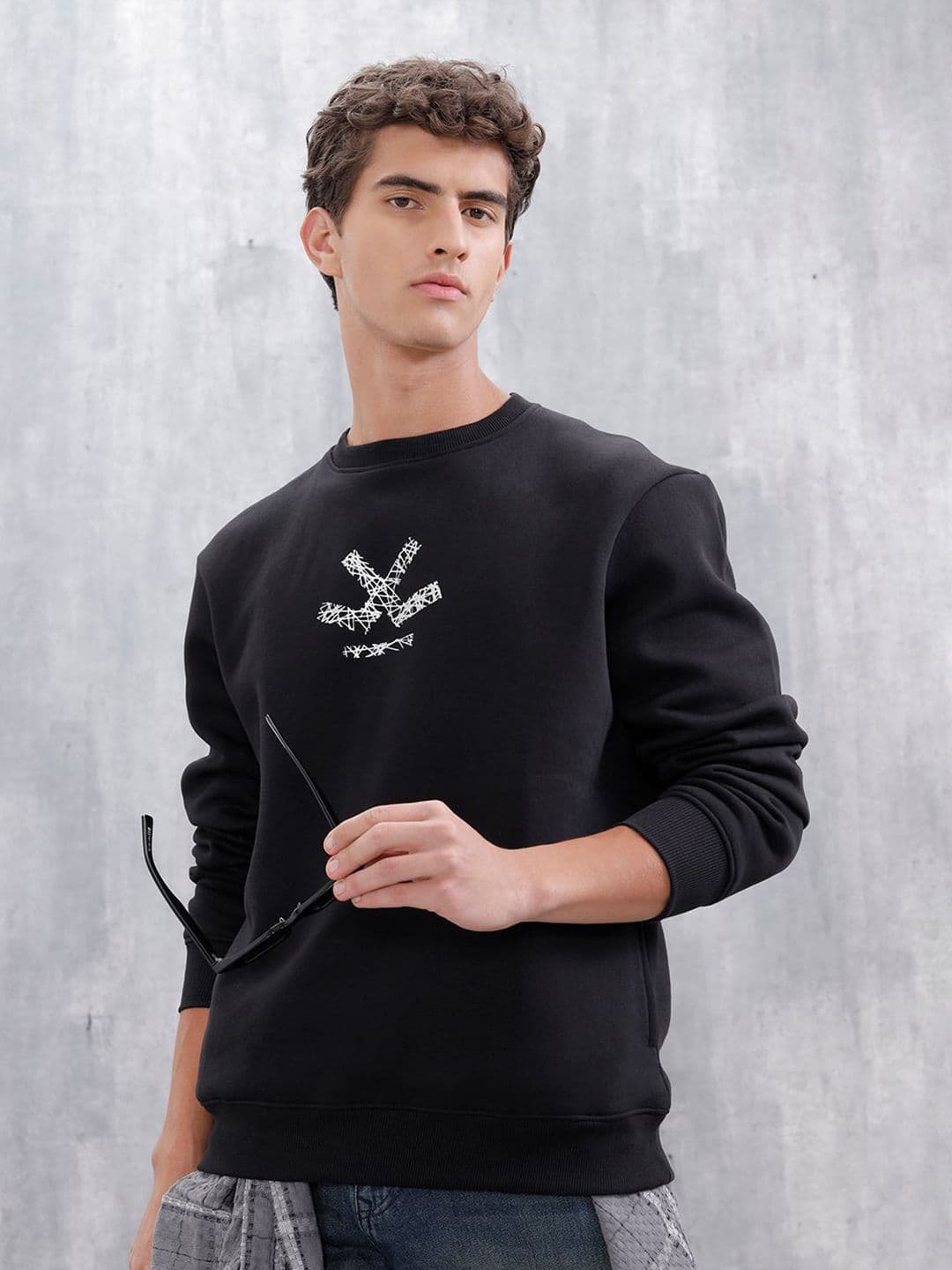 WROGN Men Pullover Sweatshirt - view 1
