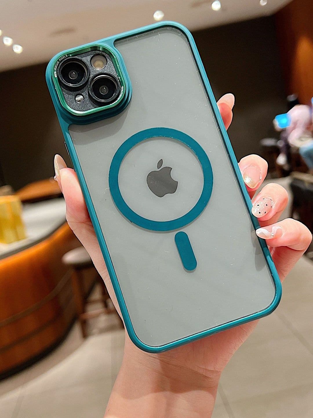 Luxury Kase iPhone 14 Magnetic Clear Shockproof Back Case Mobile Accessories - view 1