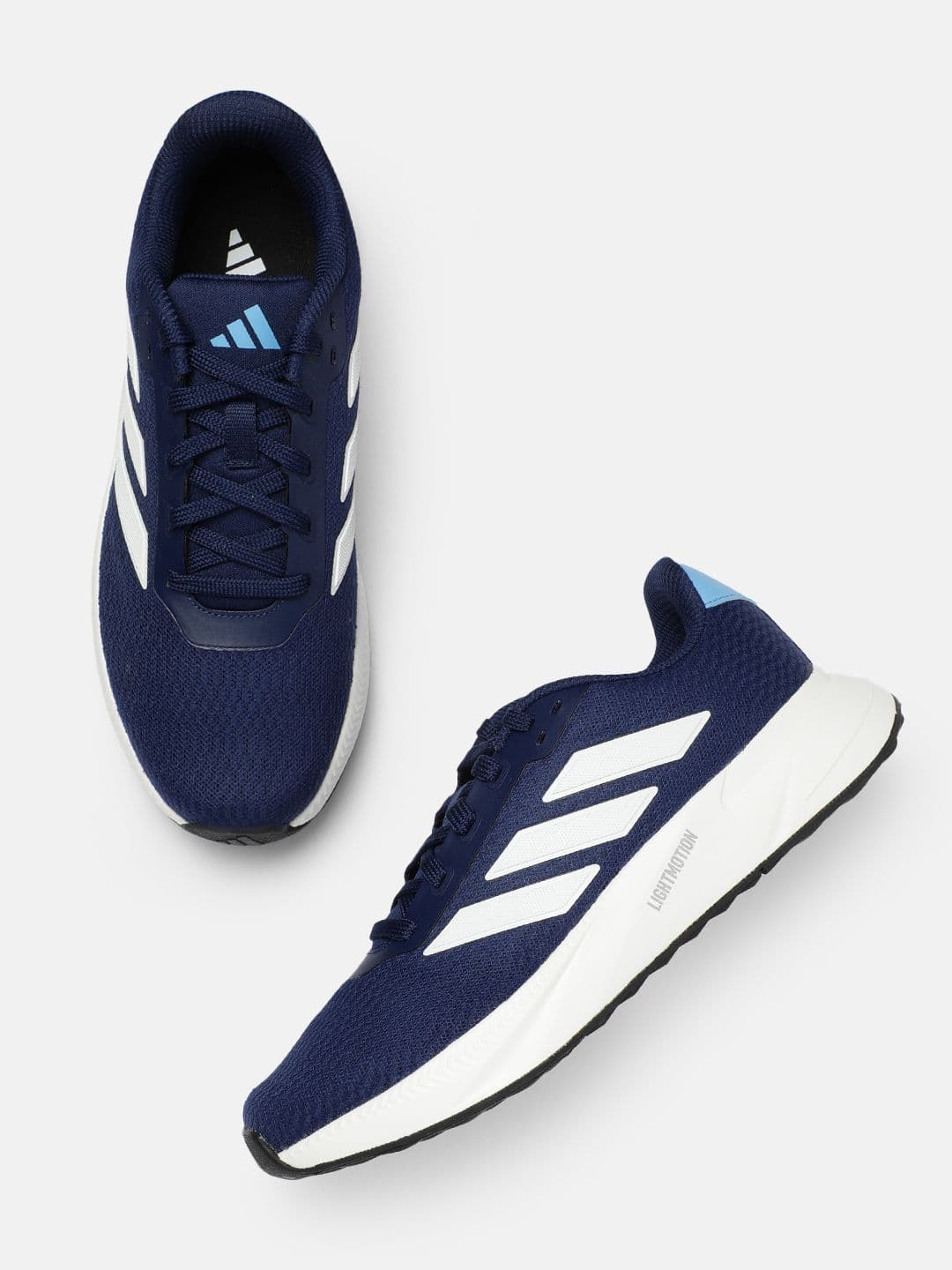 ADIDAS Men LightRun Zoomer Running Shoes - view 1