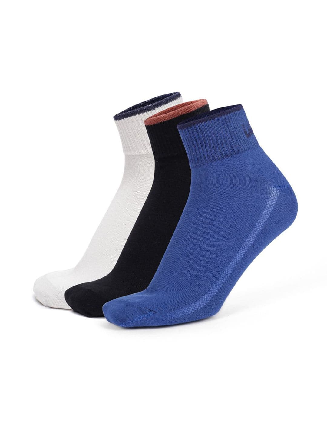 Levis Men Pack Of 3 Cotton Stretch Above Ankle Non Terry Socks - view 1