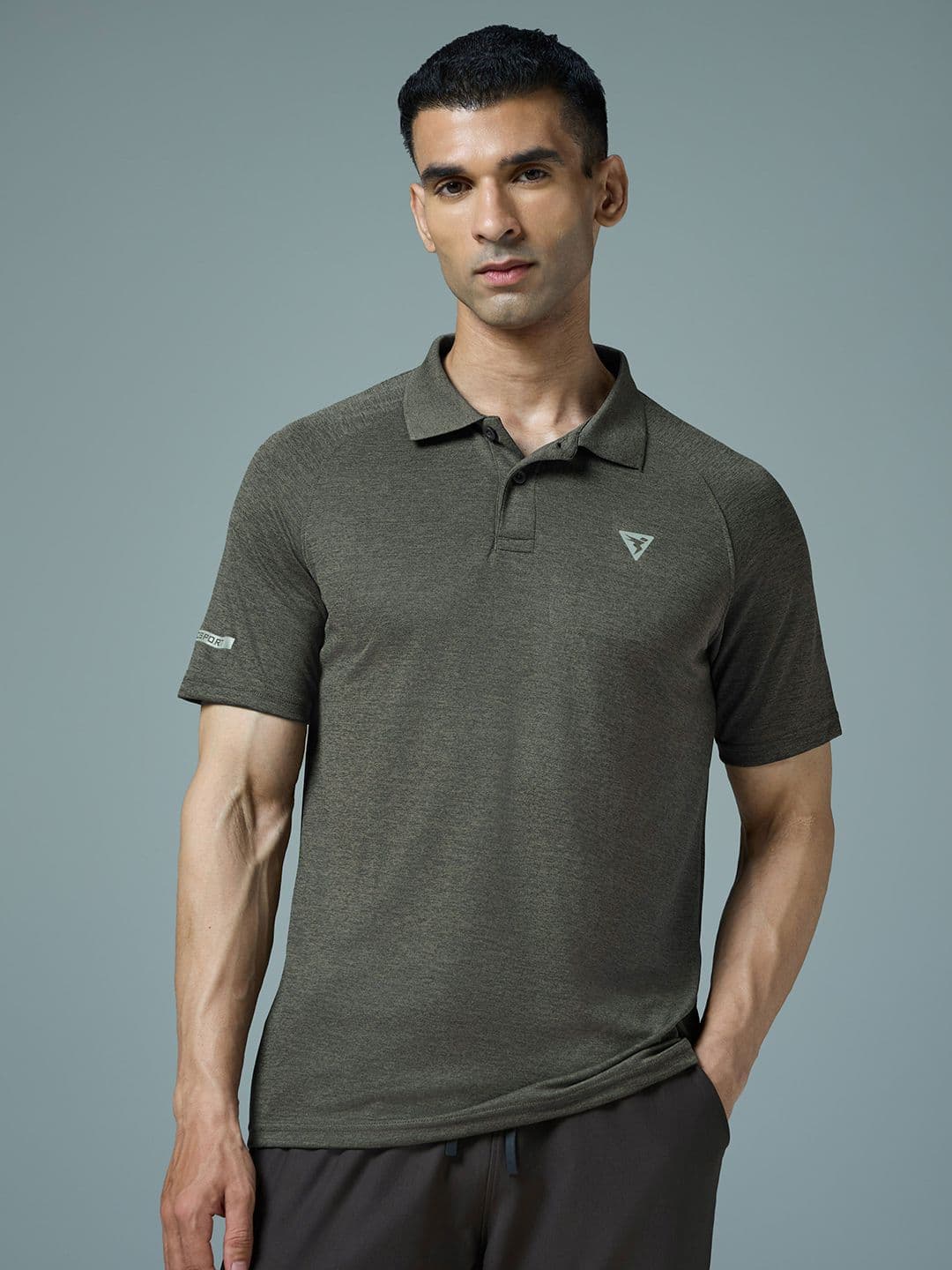 Technosport Polo Collar Anti Static Slim Fit T-Shirt - view 1