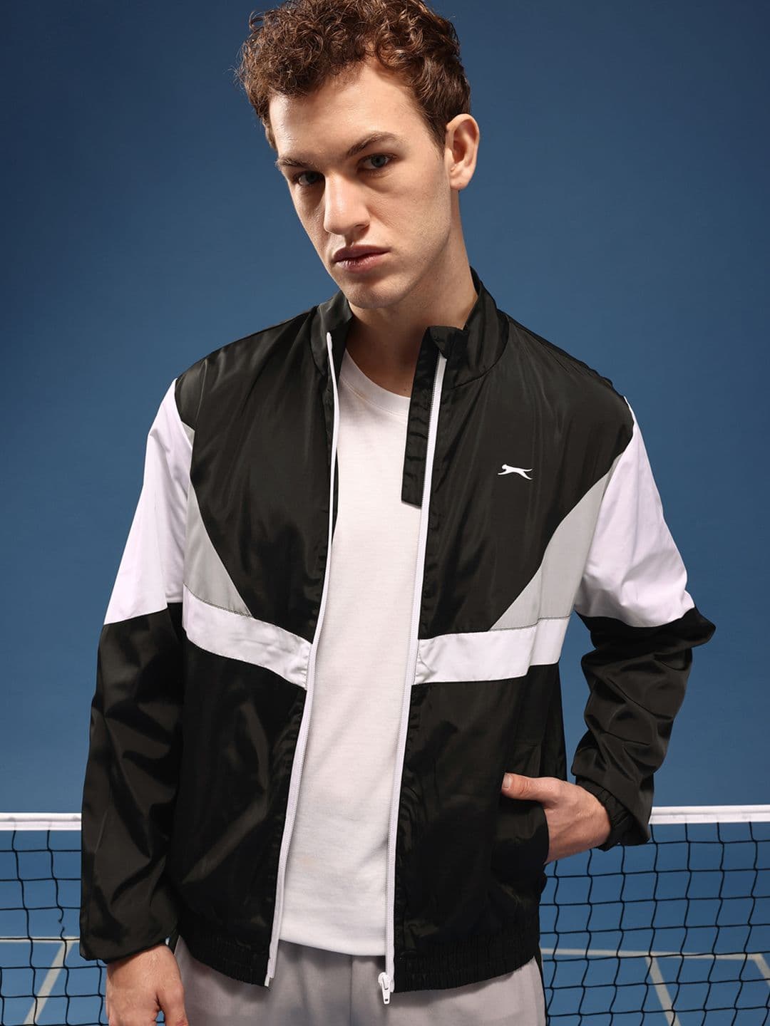 Slazenger Colourblocked Sporty Jacket - view 1