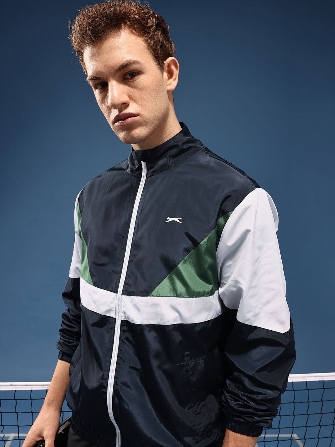 Slazenger Mock Collar Sporty Jacket - view 1