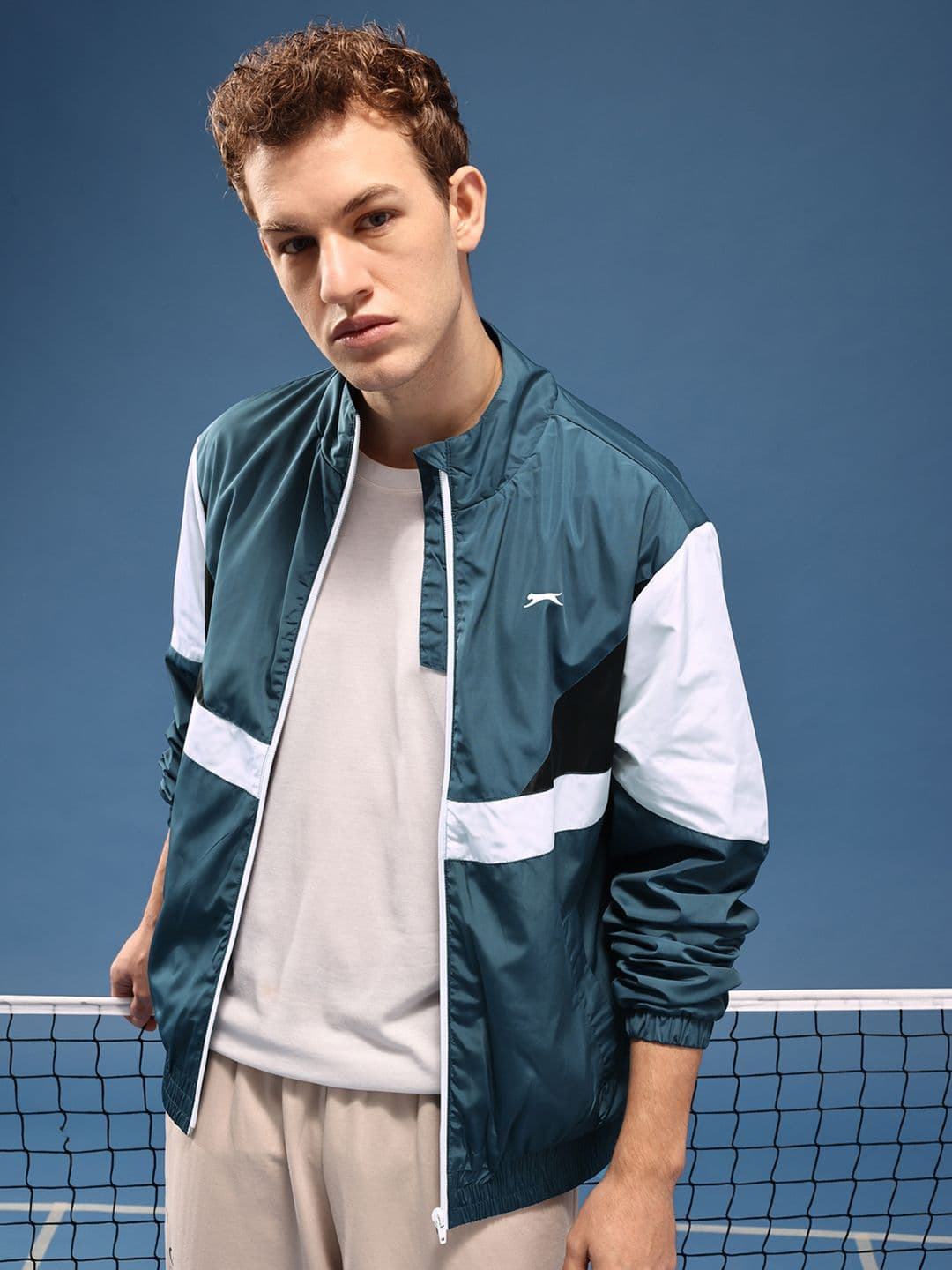 Slazenger Colourblocked Sporty Jacket - view 1