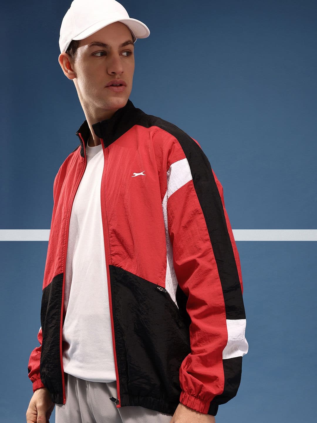 Slazenger Colourblocked Sporty Oversized Jacket - view 1