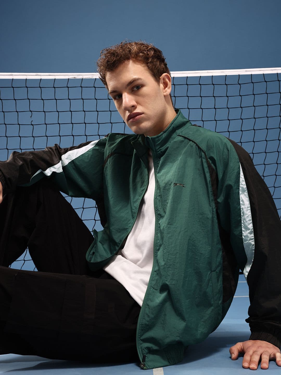 Slazenger Colourblocked Sporty Oversized Jacket - view 1