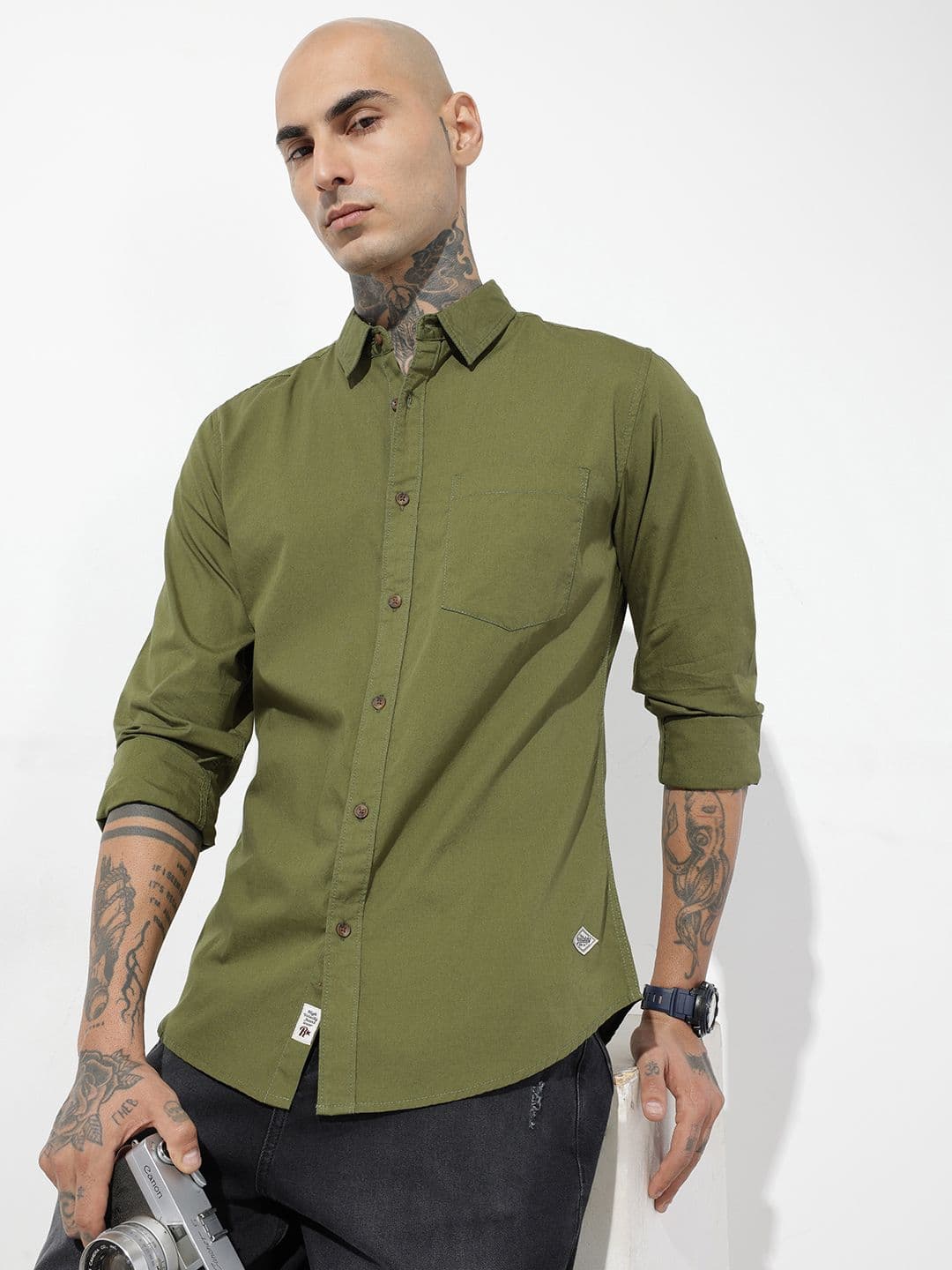 The Roadster Life Co. Pure Cotton Casual Shirt - view 1