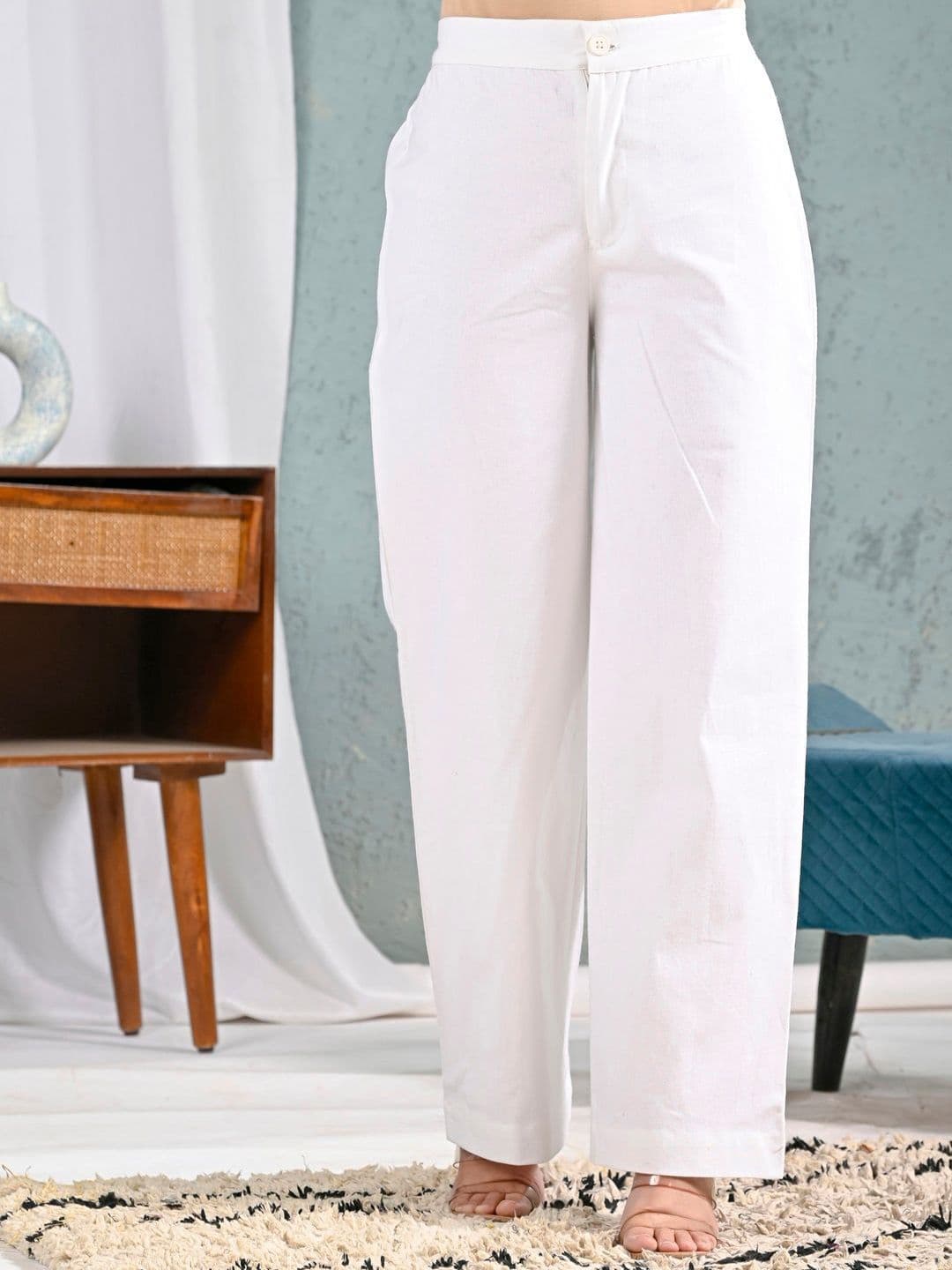 SATHRAY Women Original Mid-Rise Trousers - view 1