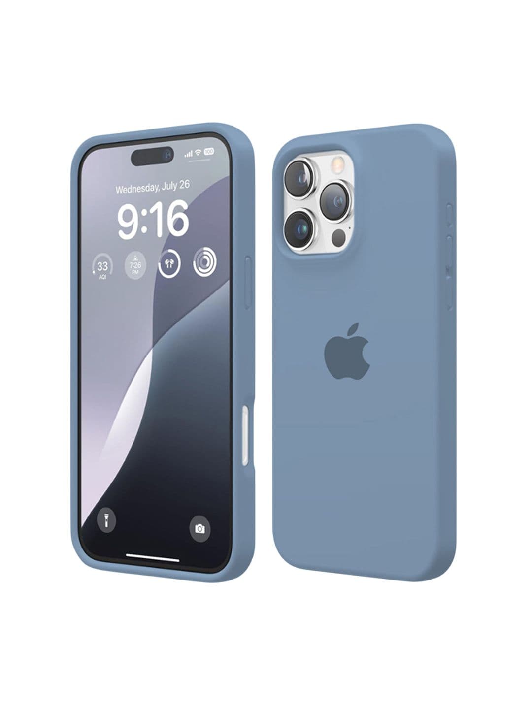 INNOPACE Unisex iPhone 16 Pro Solid Drop Protection Back Case - view 1