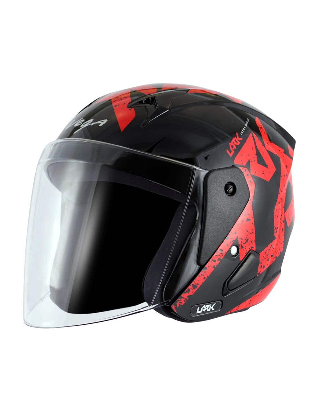 VEGA Unisex Lark Twist ISI Certified Lightweight Open Face Helmet - view 1