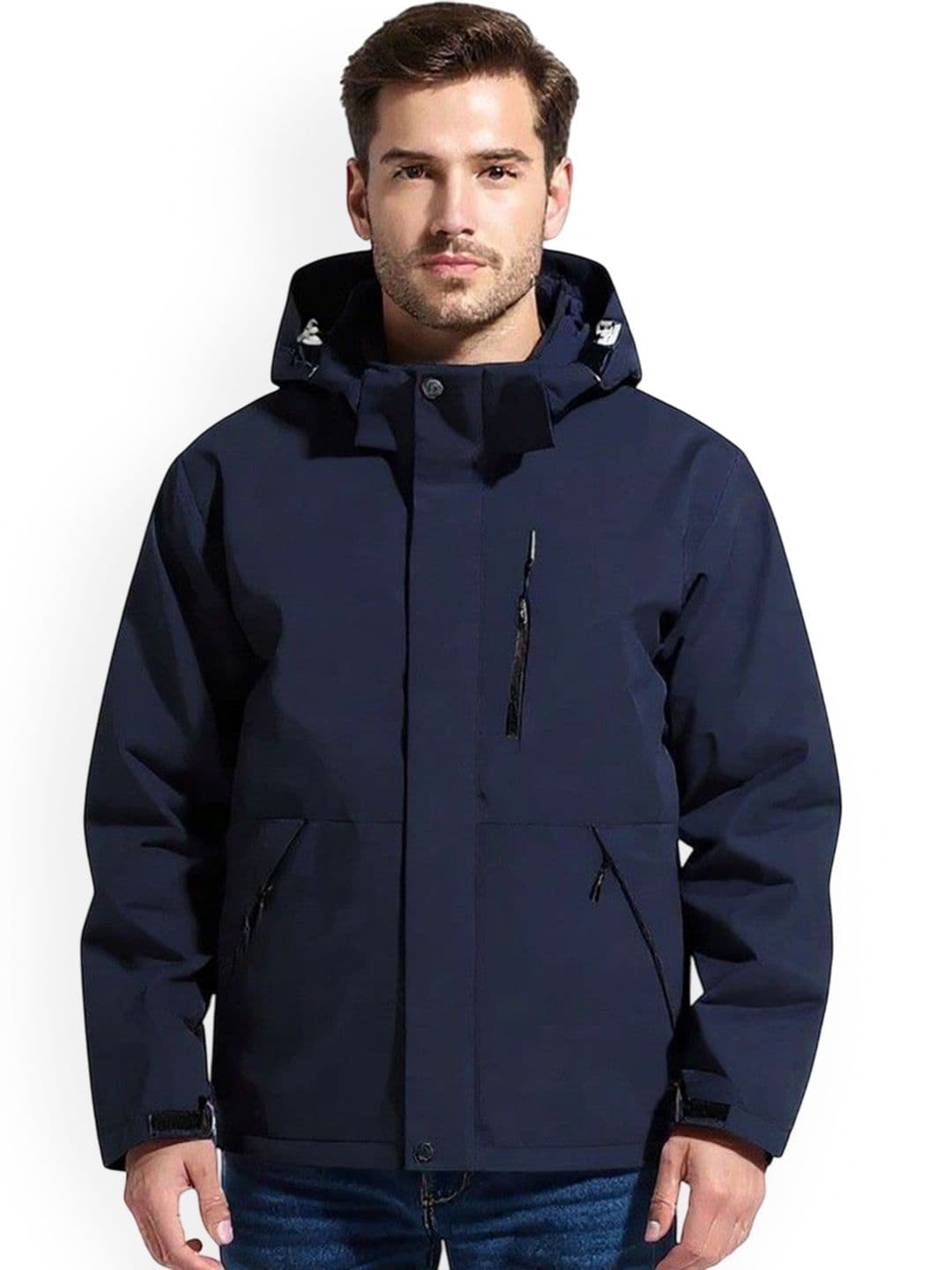 Mast & Harbour Stand Collar Long Sleeves Tailored Jacket - view 1