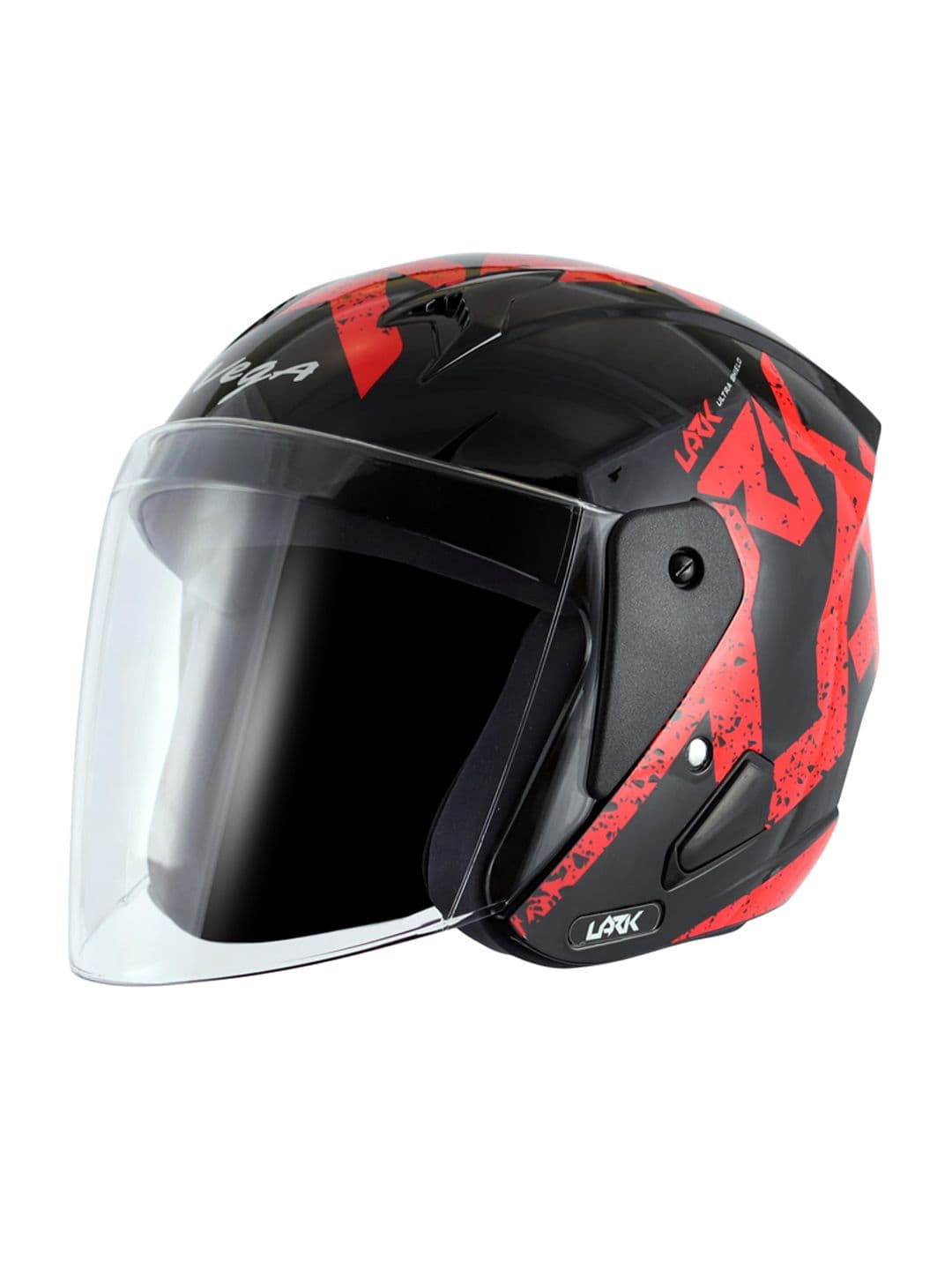 VEGA Unisex Lark Victor ISI Certified Lightweight Open Face Helmet - L - view 1