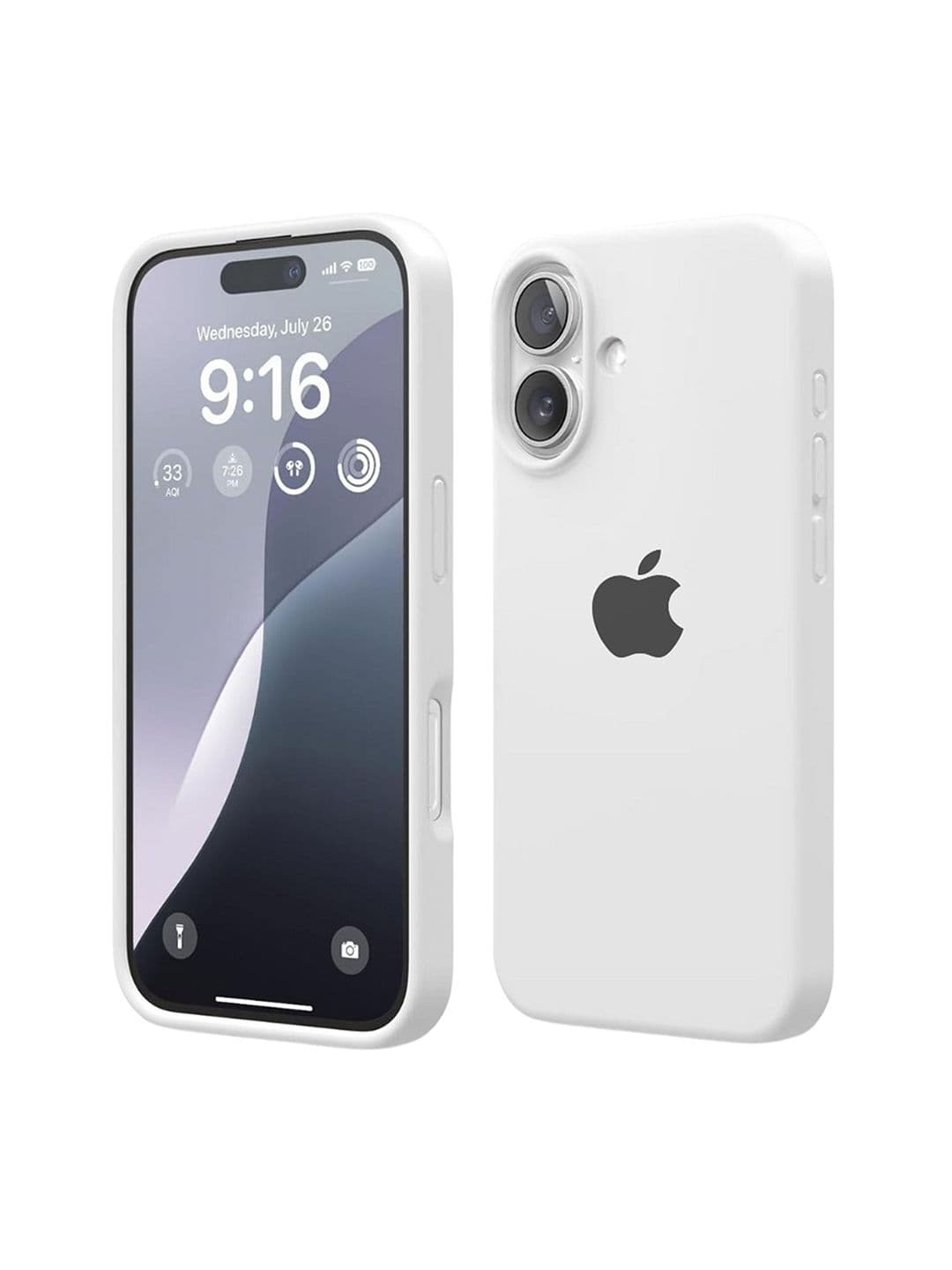 INNOPACE Unisex iPhone 16 Solid Drop Protection Back Case - view 1