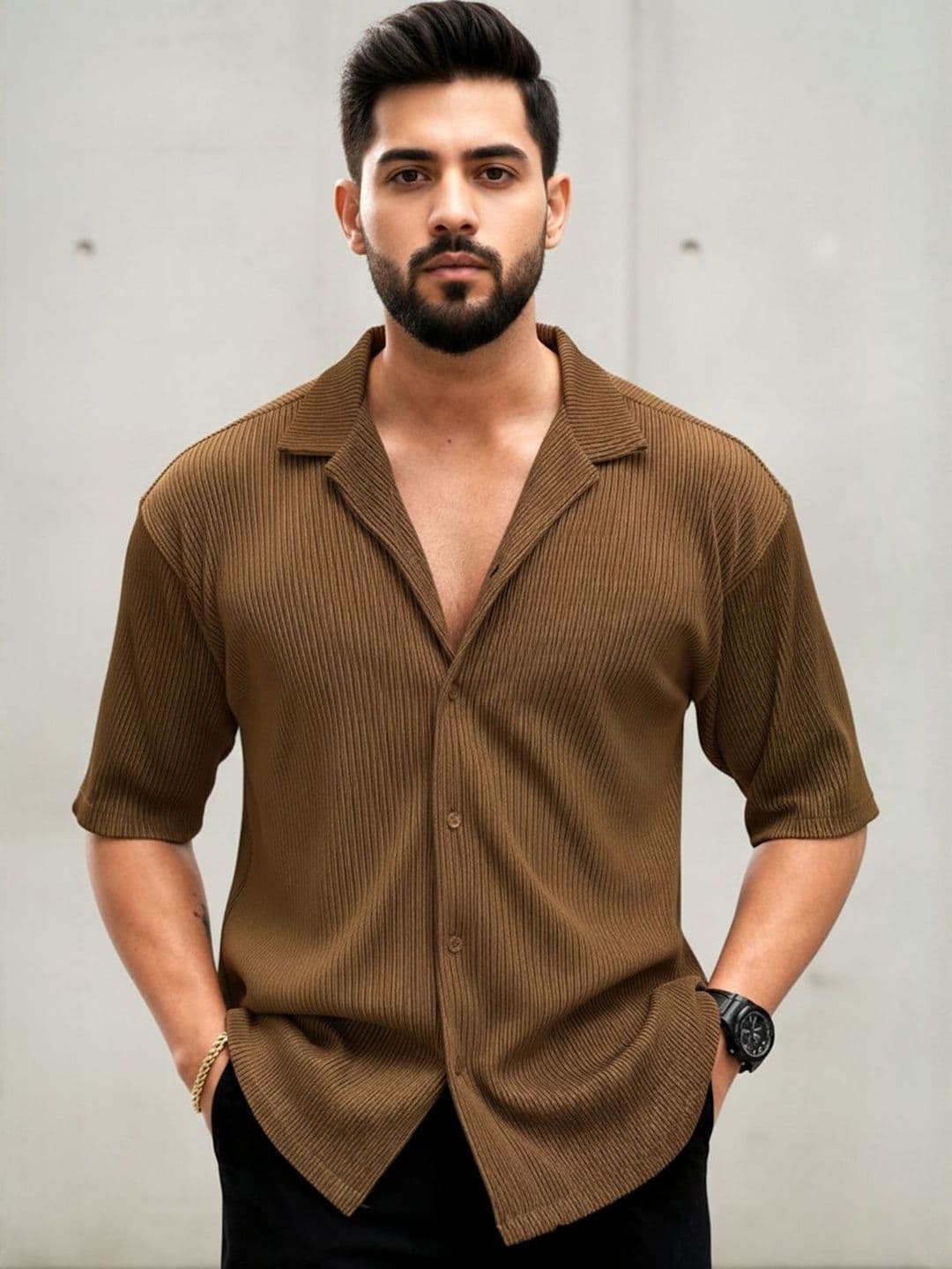 Moda Rapido Men Polo Collar T-shirt - view 1