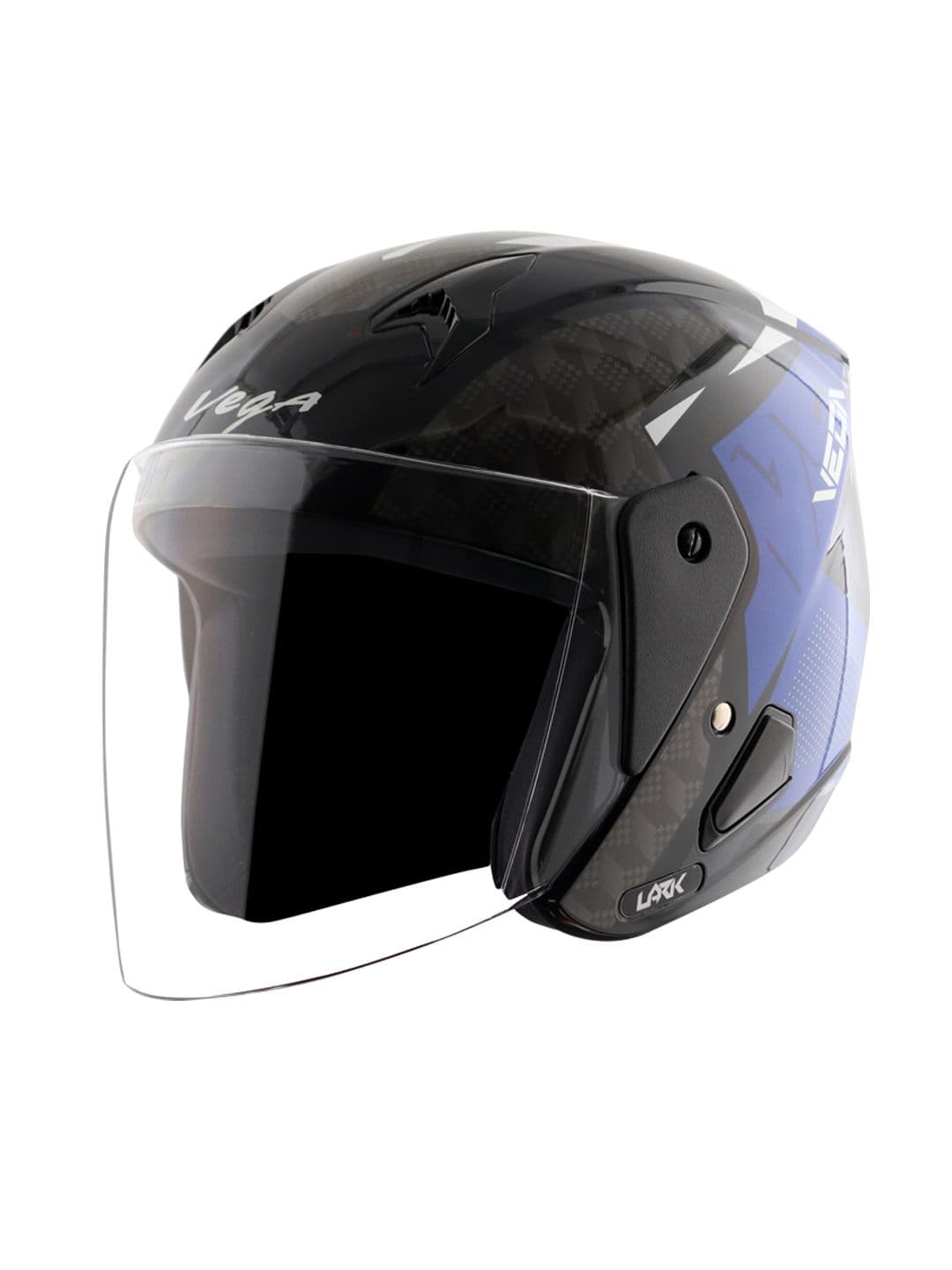 VEGA Unisex Lark Twist ISI Certified Lightweight Open Face Helmet - view 1
