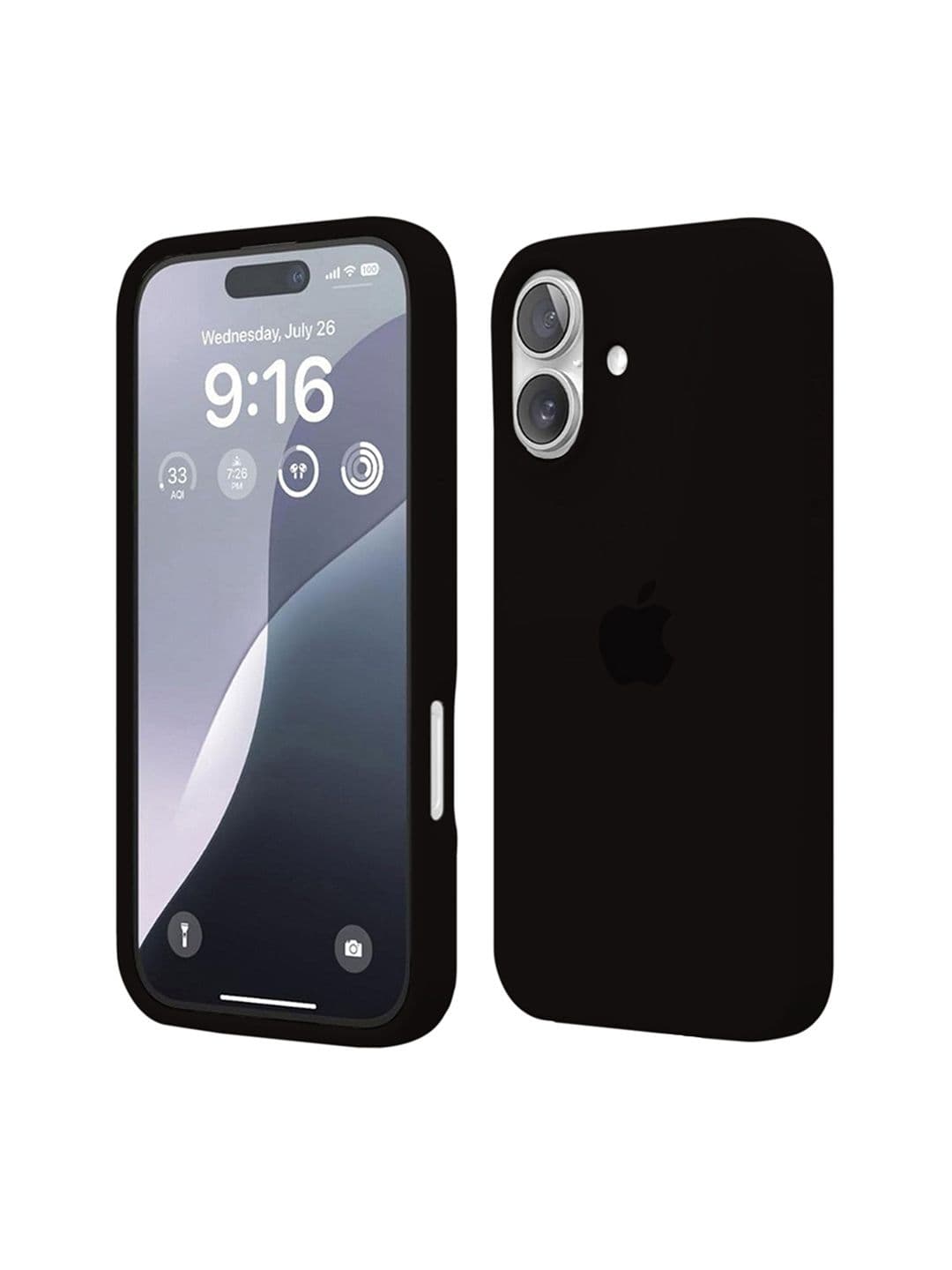 INNOPACE Unisex iPhone 16 Plus Solid Drop Protection Back Case - view 1