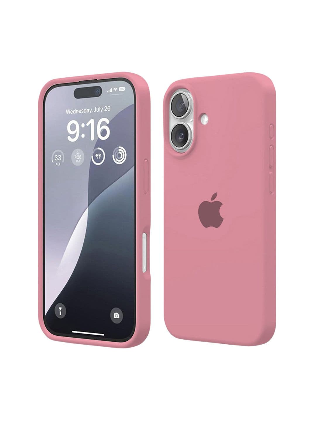 INNOPACE Unisex iPhone 16 Solid Drop Protection Back Case - view 1