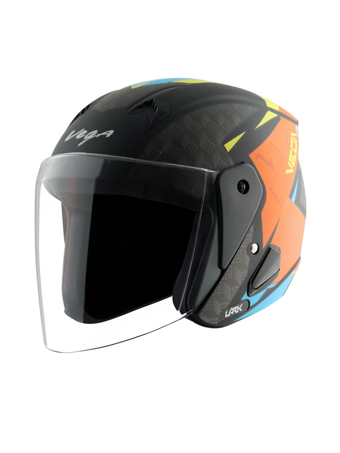 VEGA Unisex Lark Twist ISI Certified Lightweight Open Face Helmet - M - view 1