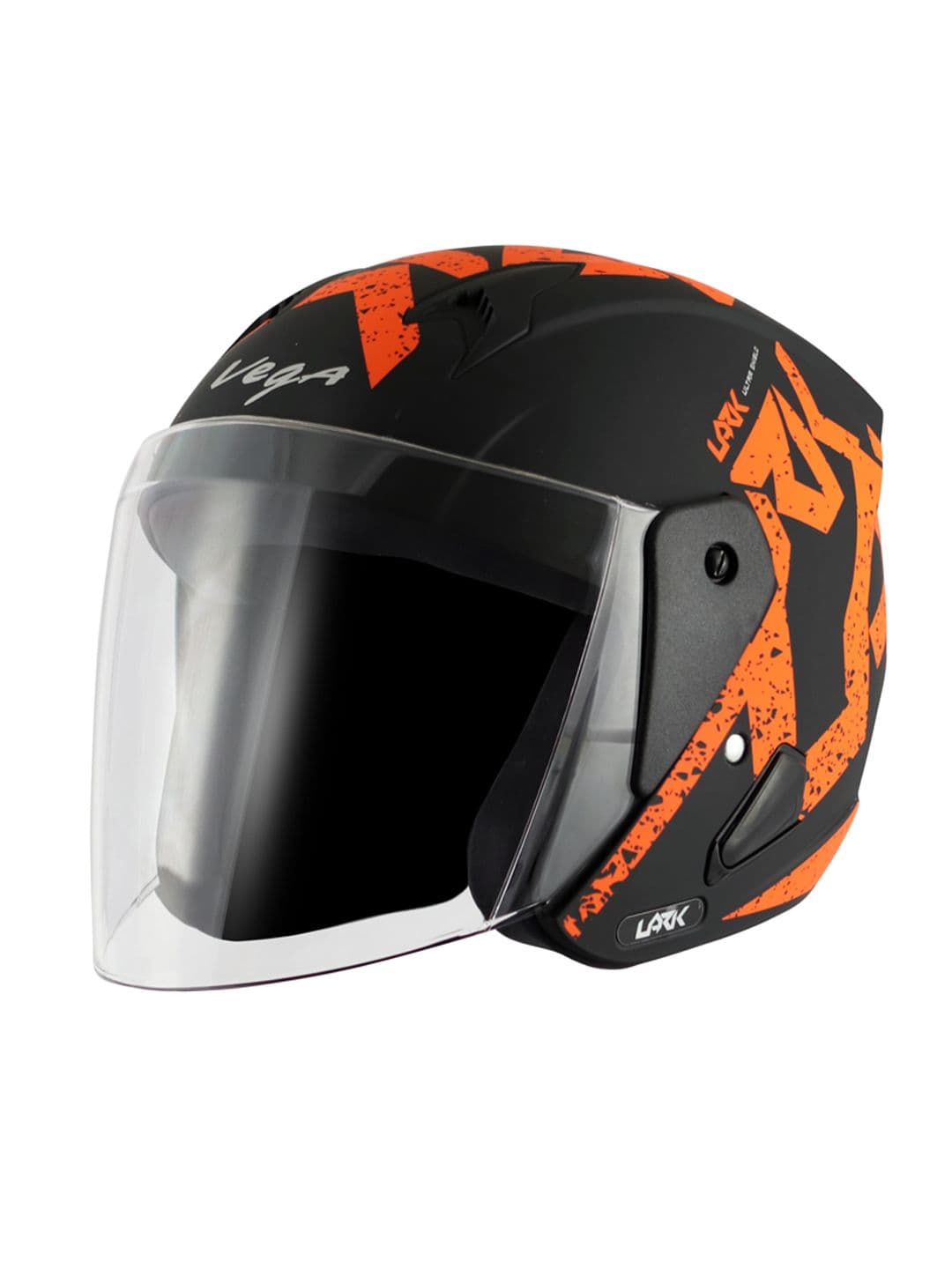 VEGA Unisex Lark Victor ISI Certified Lightweight Open Face Helmet - view 1