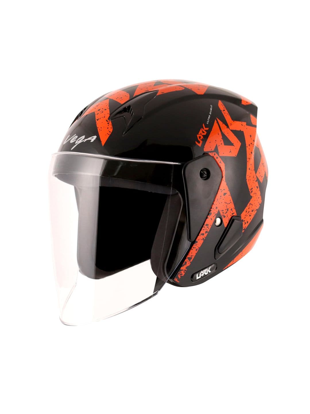 VEGA Unisex Lark Victor ISI Certified Lightweight Open Face Helmet - M - view 1