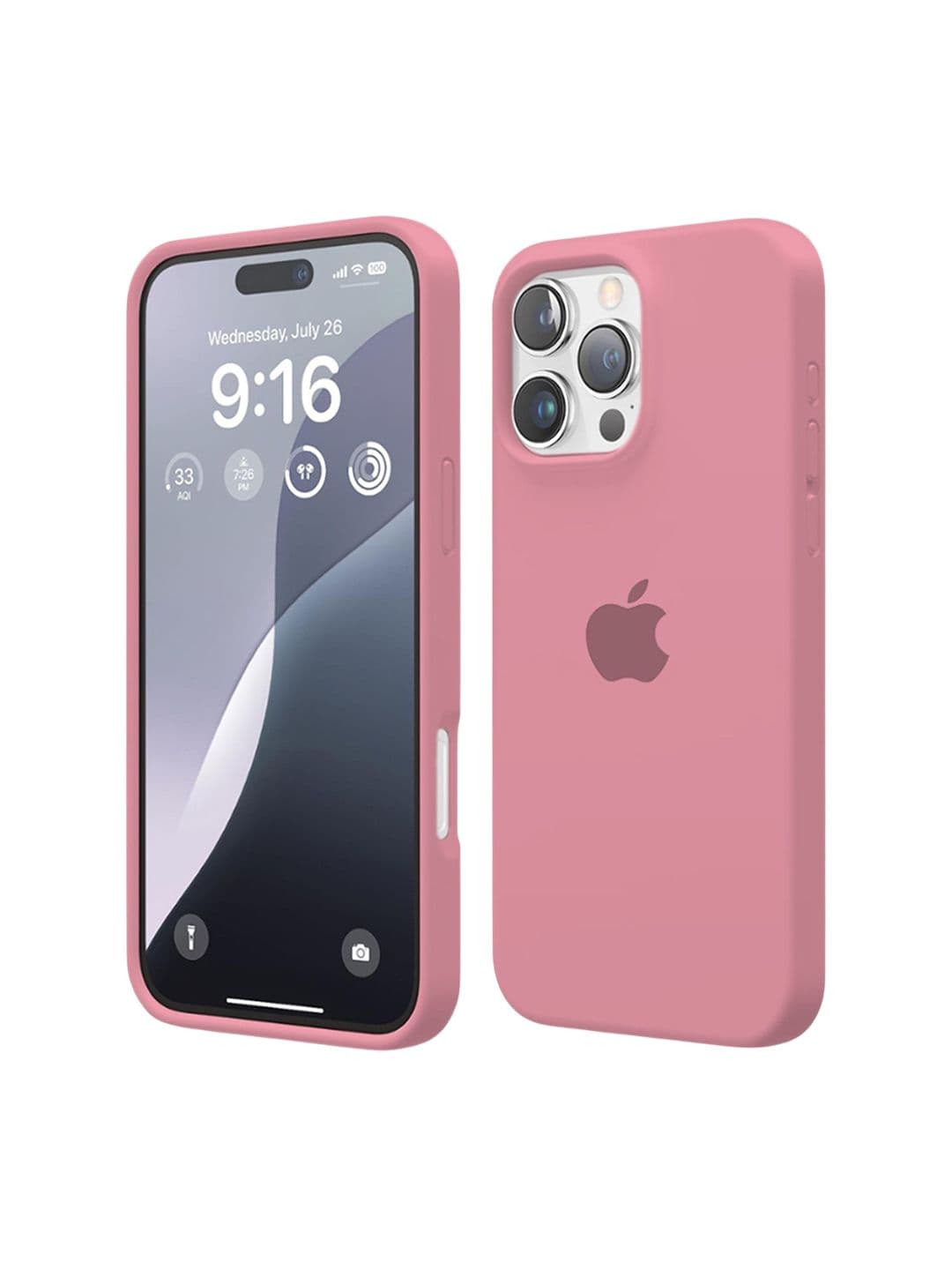 INNOPACE Unisex iPhone 16 Pro Max Solid Drop Protection Back Case - view 1
