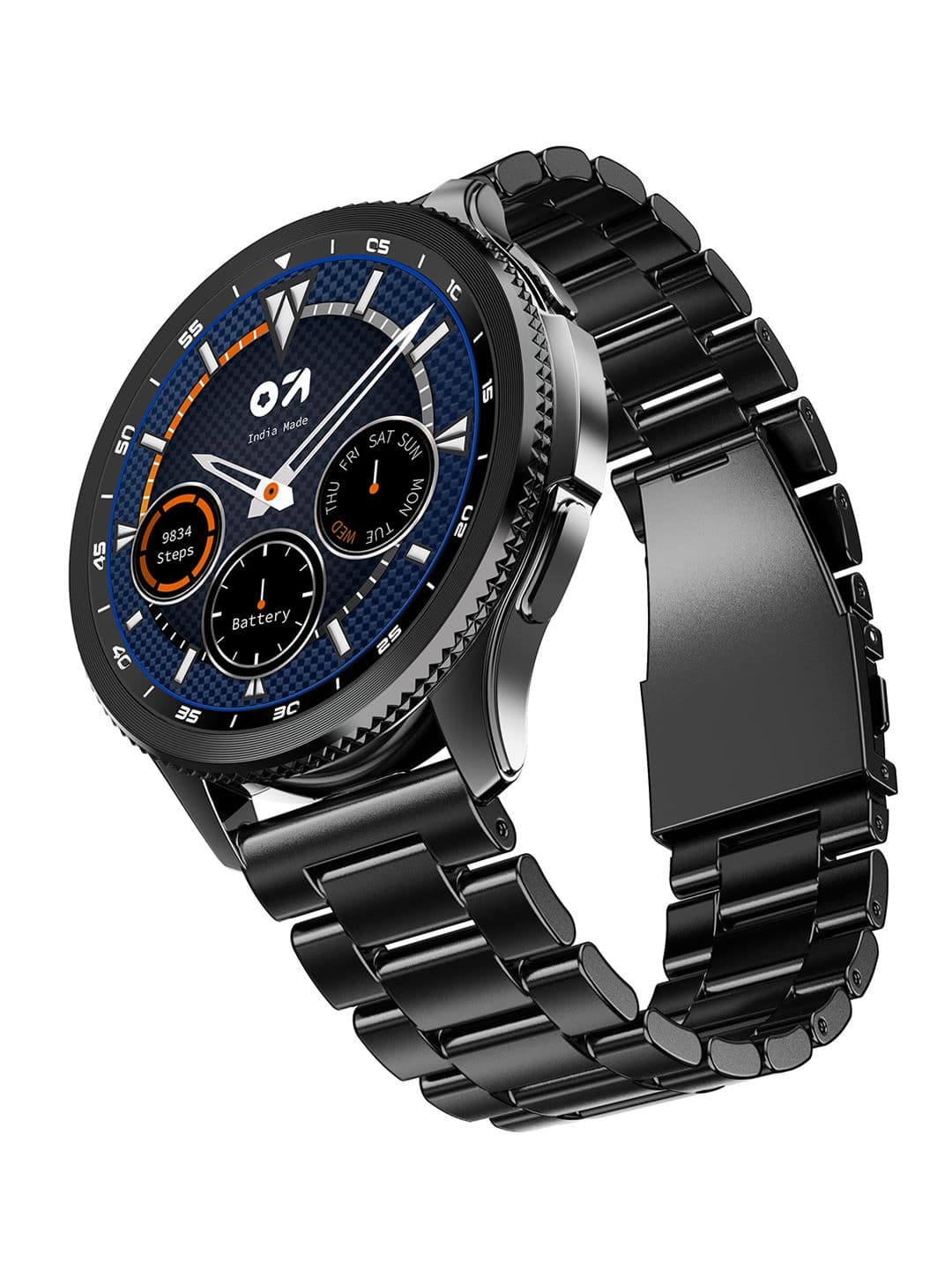 GOBOULT Pyro Rotating Bezel, 1.43" AMOLED, 600 Nits, BT Calling, IP68 Smartwatch - view 1
