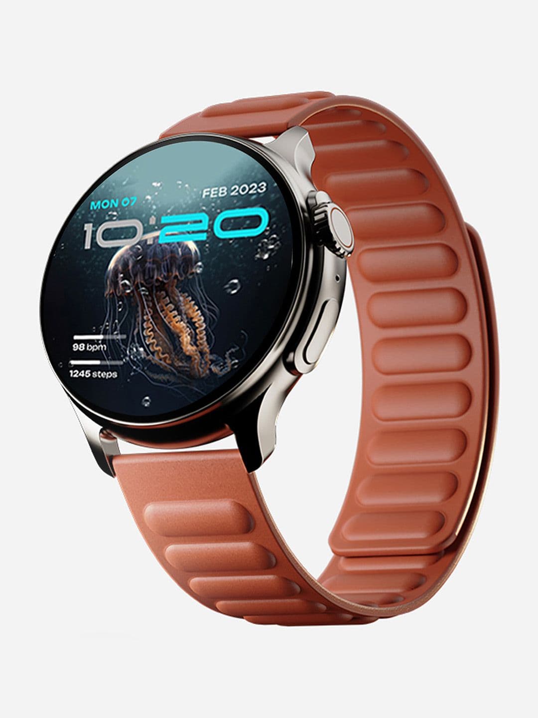 GOBOULT Crown R Pro 2 1.43''HD AMOLED, BT Calling, Zinc Alloy Frame Smartwatch - view 1