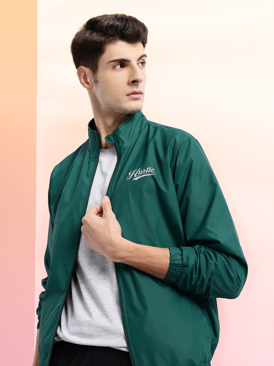HRX by Hrithik Roshan Mock Collar Tailored Jacket - view 1