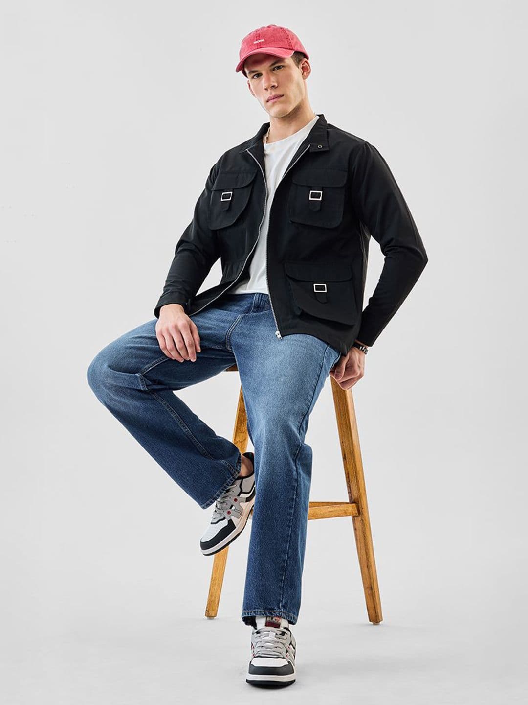 Snitch Mandarin Collar Tailored Jacket - view 1