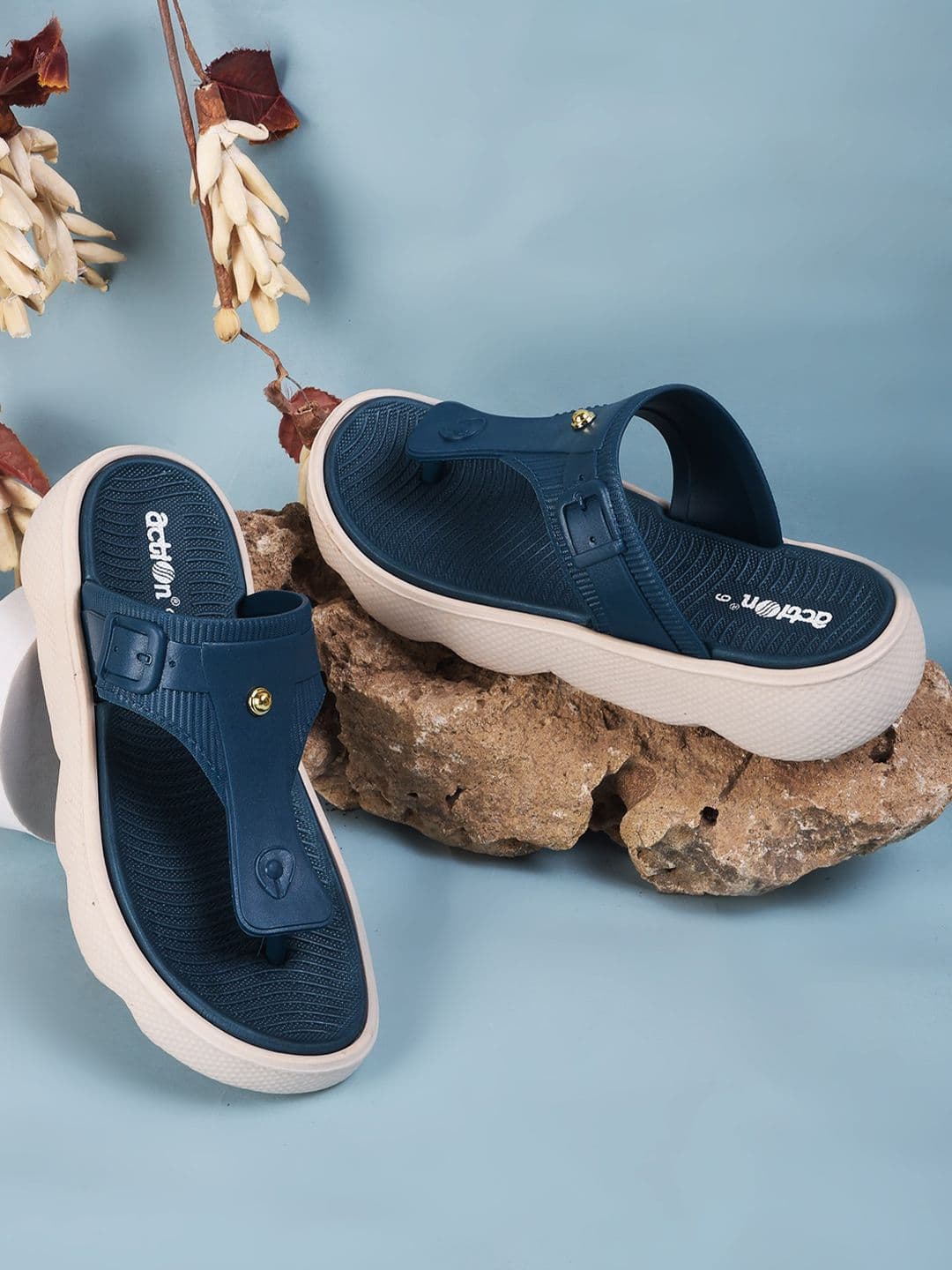 Action Plus Women Thong Flip-Flops - view 1