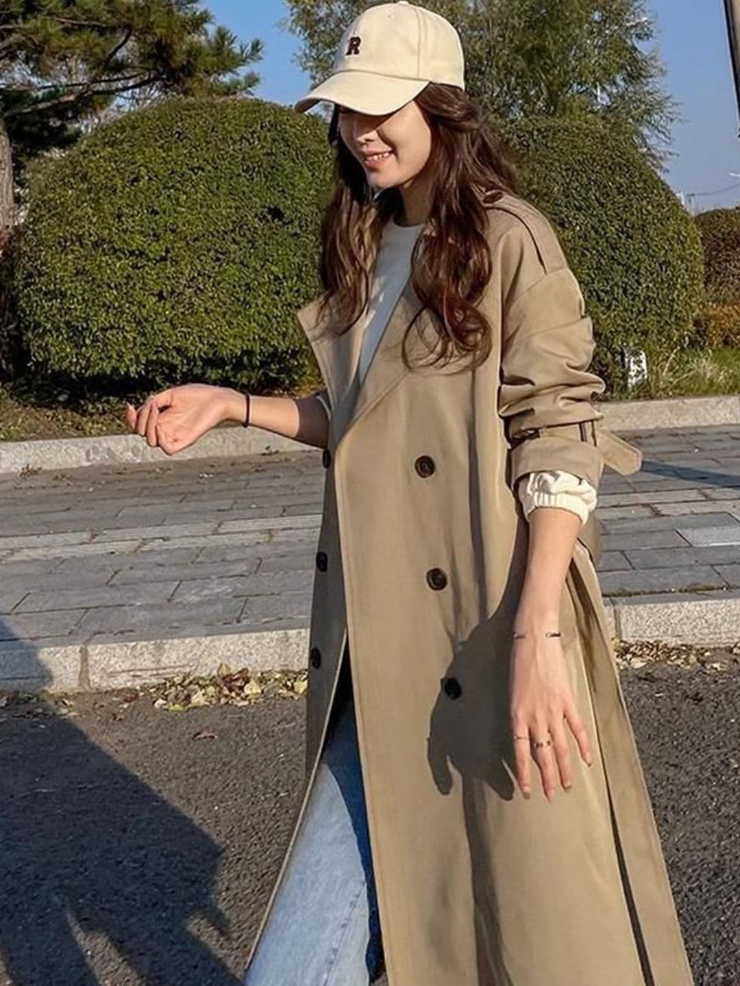 Mast & Harbour Women Solid Longline Tailored Coat - view 1