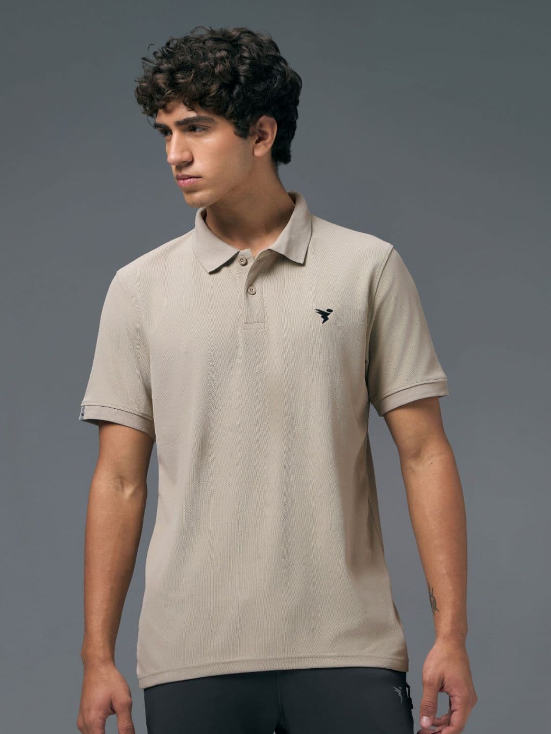 Technosport Polo Collar Anti Static Slim Fit T-Shirt - view 1