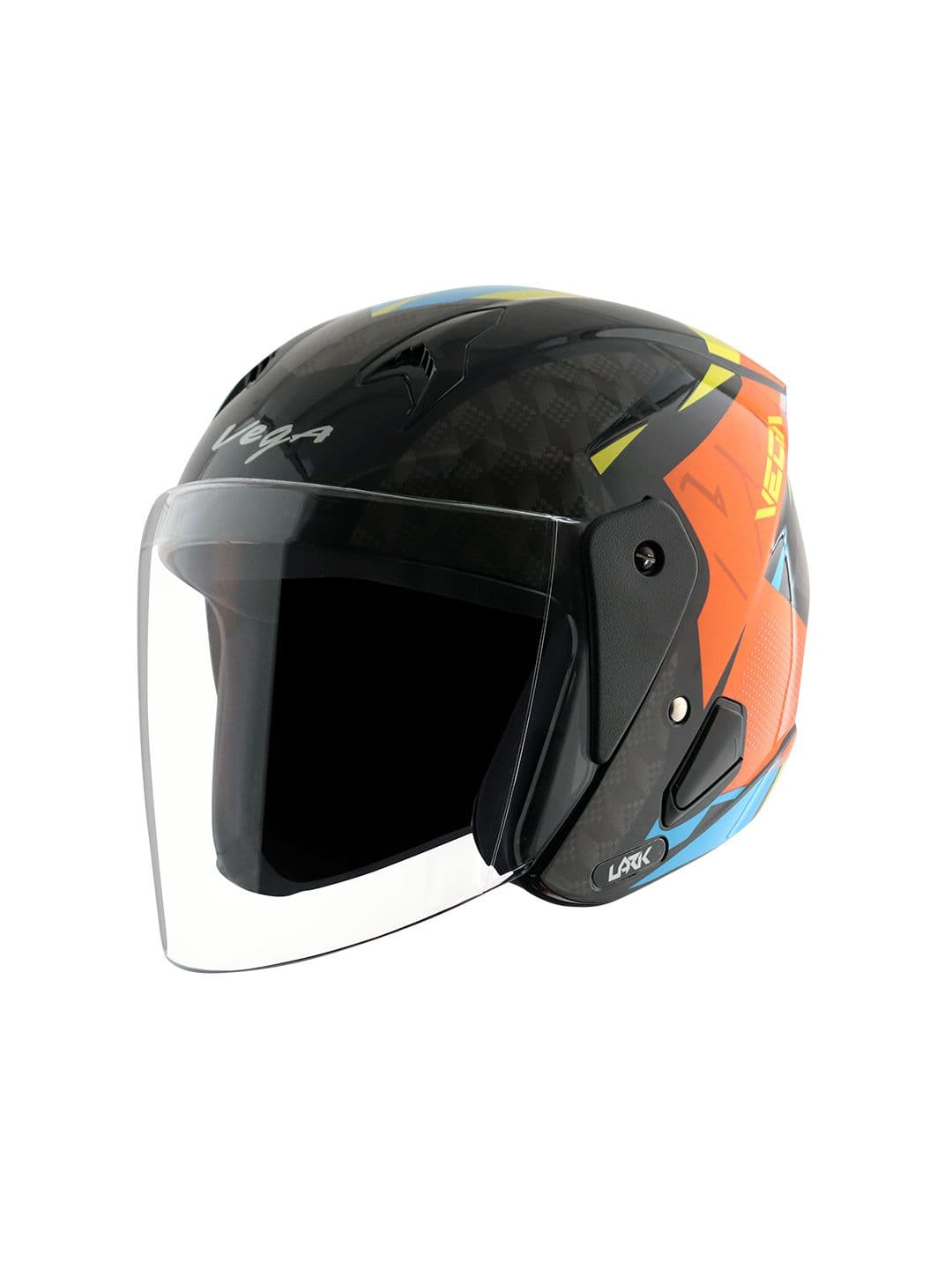 VEGA Unisex Lark Twist ISI Certified Lightweight Open Face Helmet - view 1