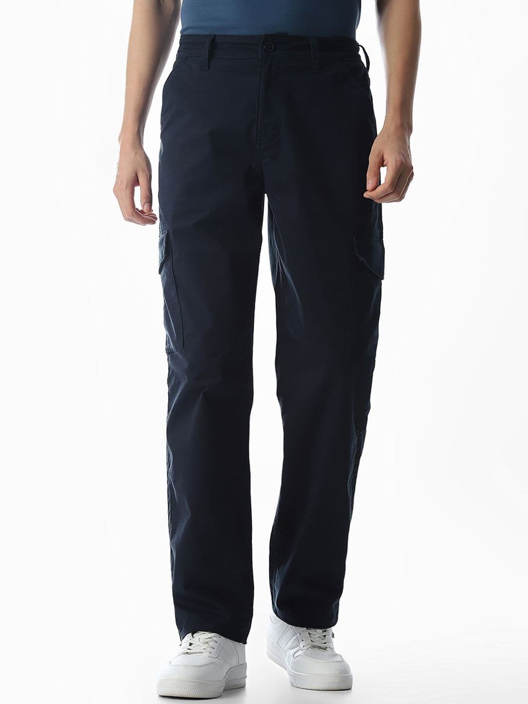 Jack & Jones Men Tapered Fit Low-Rise Cargos - view 1