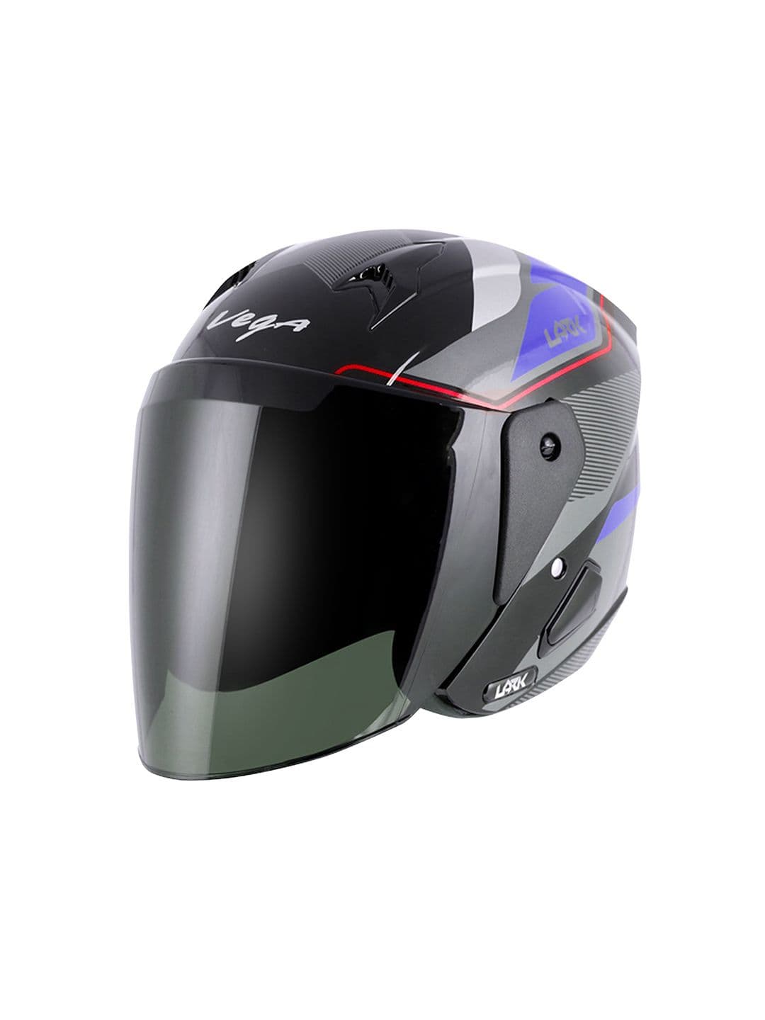 VEGA Unisex Lark Legend ISI Certified Lightweight Open Face Helmet - view 1