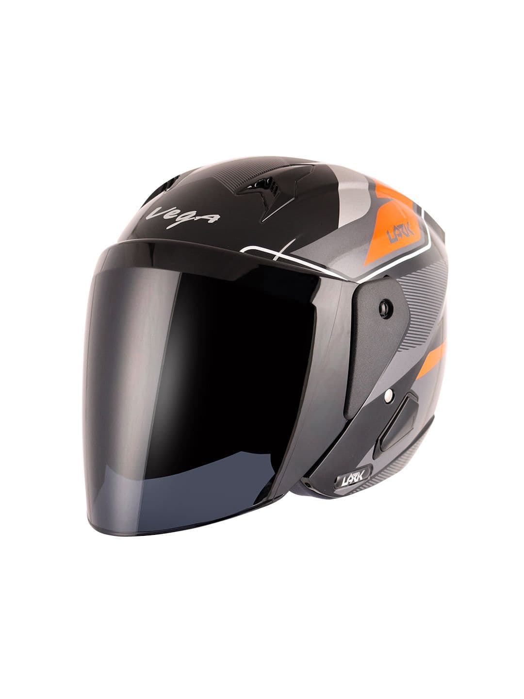 VEGA Unisex Lark Legend ISI Certified Lightweight Open Face Helmet - view 1