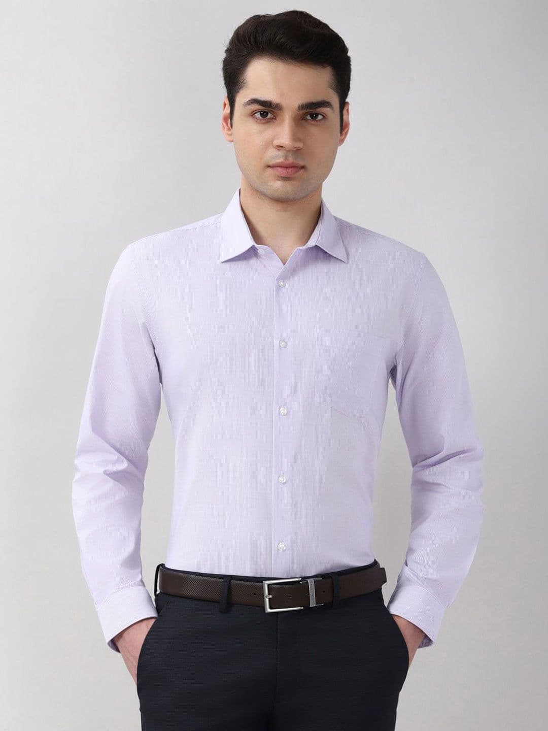 Peter England Slim Fit Formal Shirt - view 1