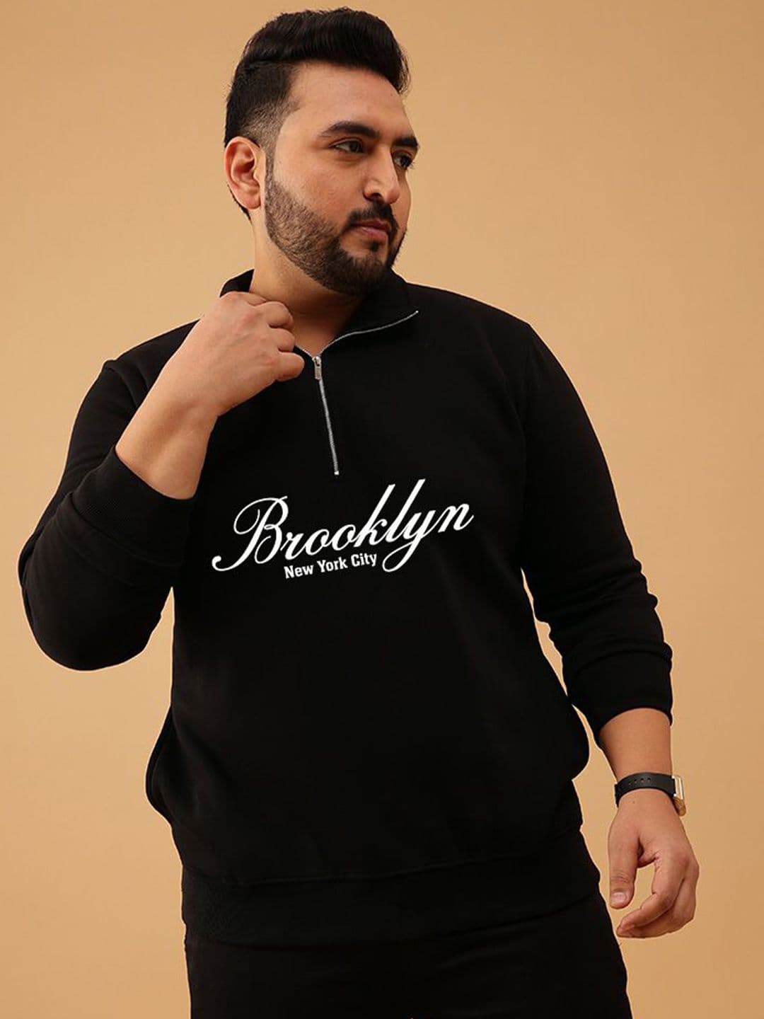UNSTD Men Plus Size Cotton Printed Sweatshirt - view 1