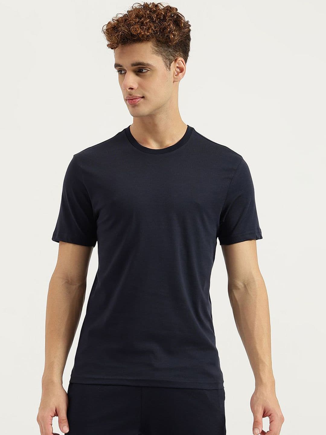 United Colors of Benetton Round Neck Regular Sleeves Relaxed Fit T-shirt - view 1