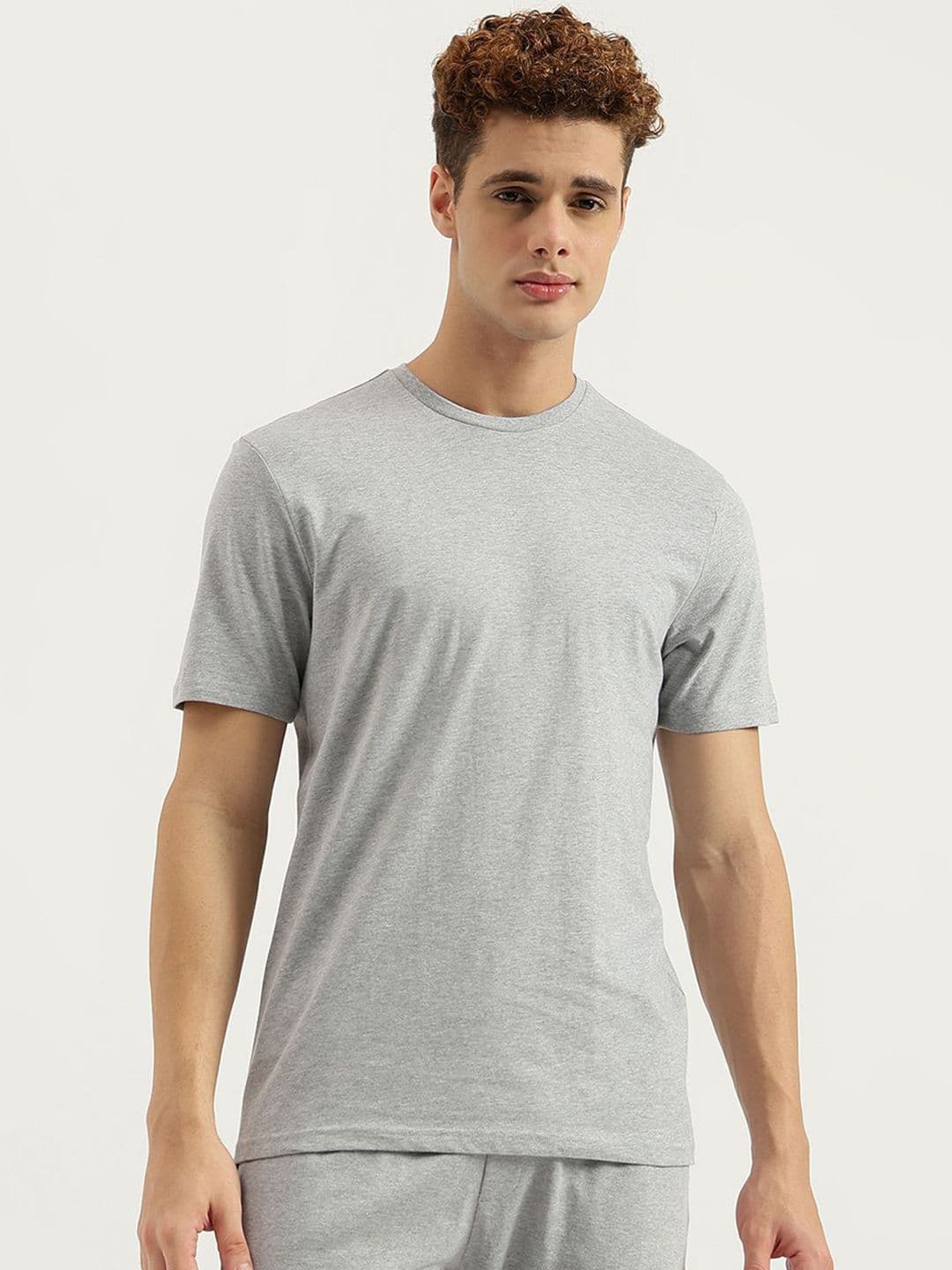 United Colors of Benetton Round Neck Regular Sleeves Relaxed Fit T-shirt - view 1