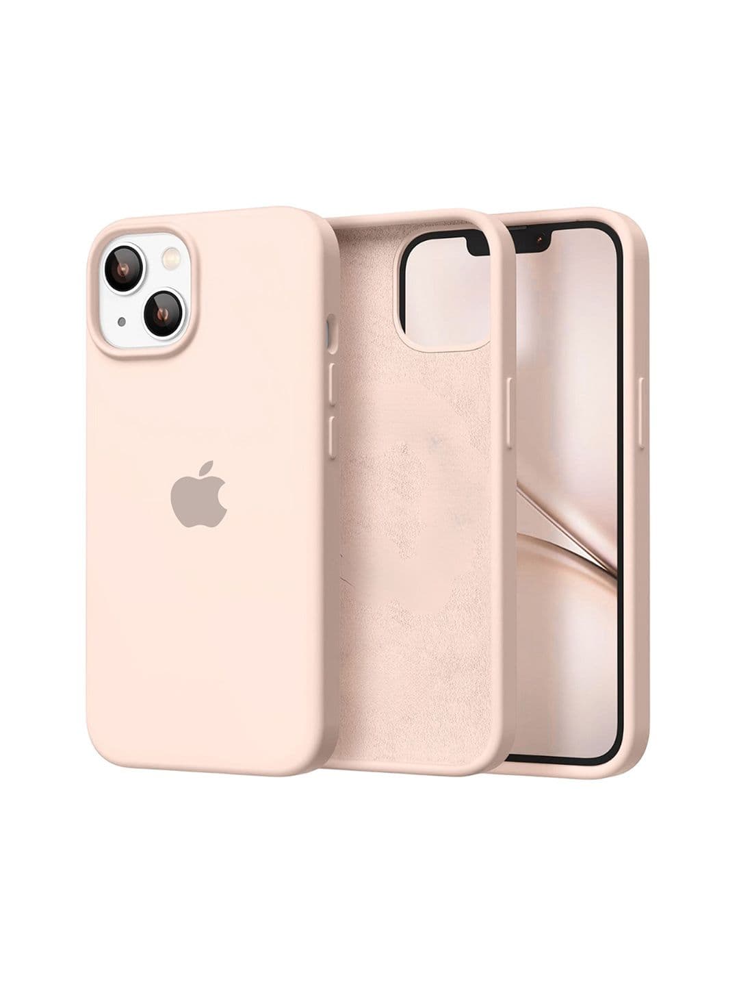 INNOPACE Unisex iPhone 14 Solid Sleek Grip Scratch & Impact Resistant Back Case - view 1