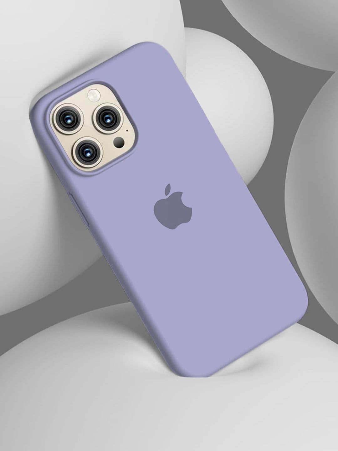 INNOPACE Unisex iPhone 14 Pro Solid Sleek Grip Scratch & Impact Resistant Back Case - view 1