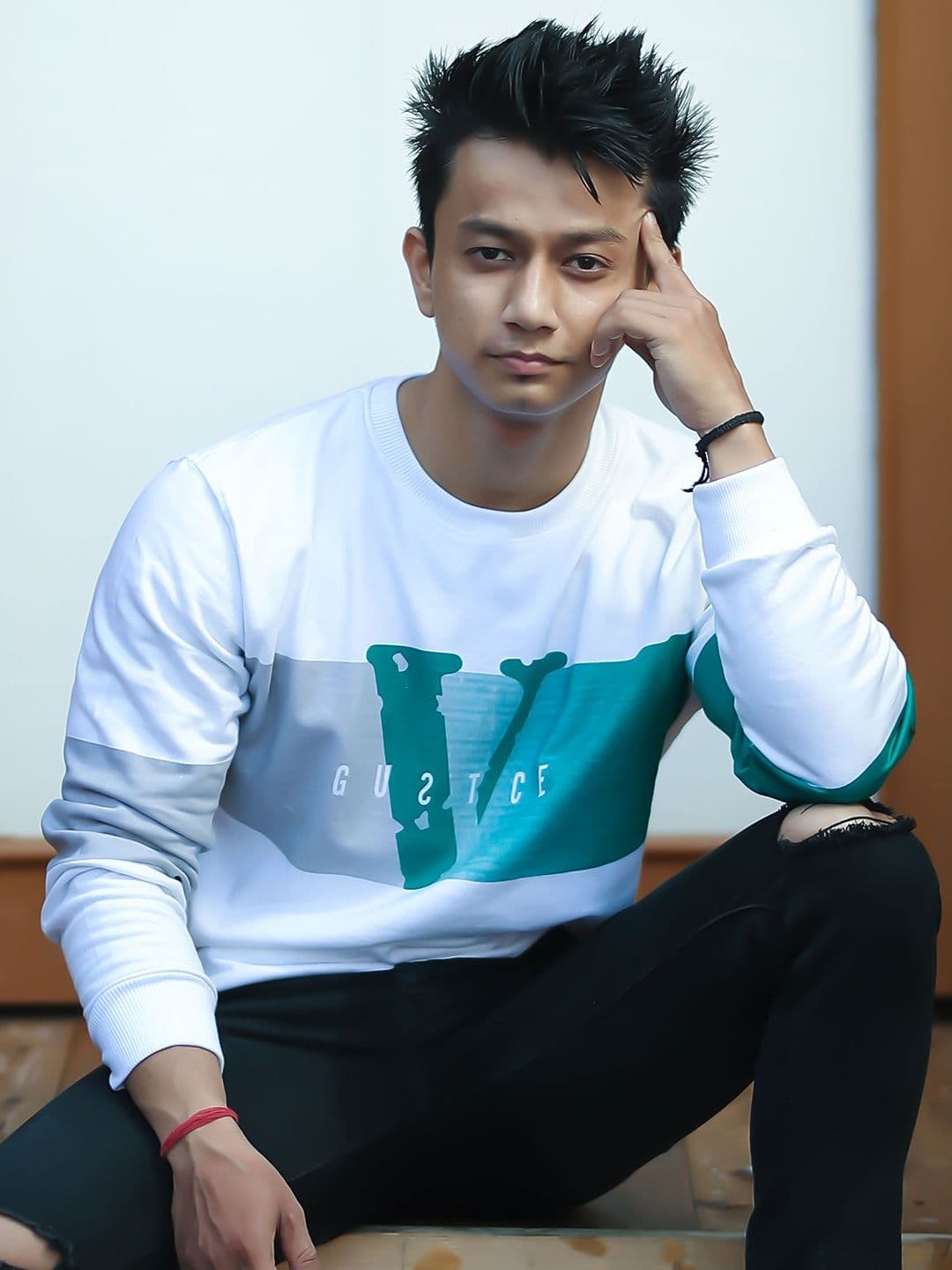 JUARI BE A GENTLEMAN Men Typography Printed Round Neck Cotton T-shirt - view 1