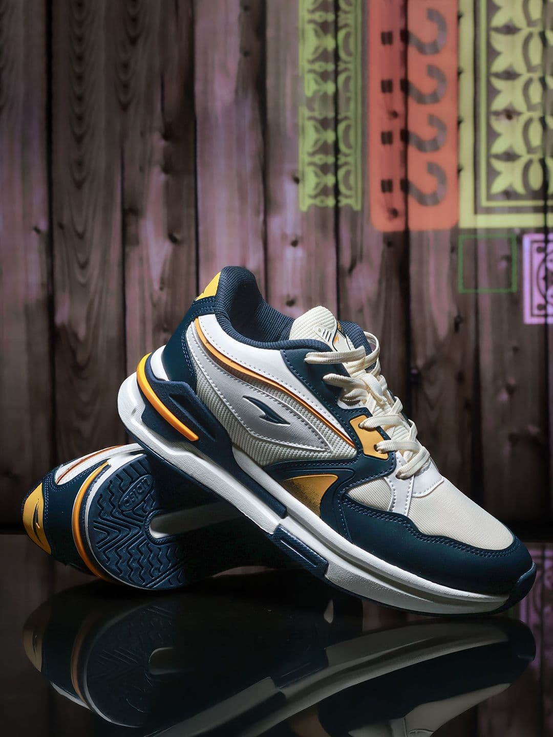 ASIAN Stylish Colourblocked Sport Shoes - view 1