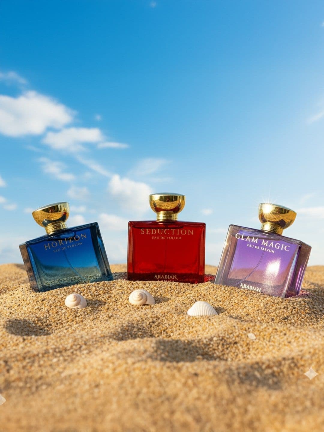 Arabian Aroma Set Of 3 Horizon, Seduction & Glam Magic Eau de Parfum - 100 ml Each - view 1