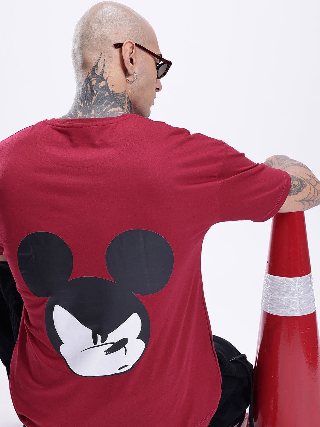 Kook N Keech Disney Kook N Keech Oversized Fit Disney Mickey & Friends Graphic Printed Pure Cotton T-shirt - view 1