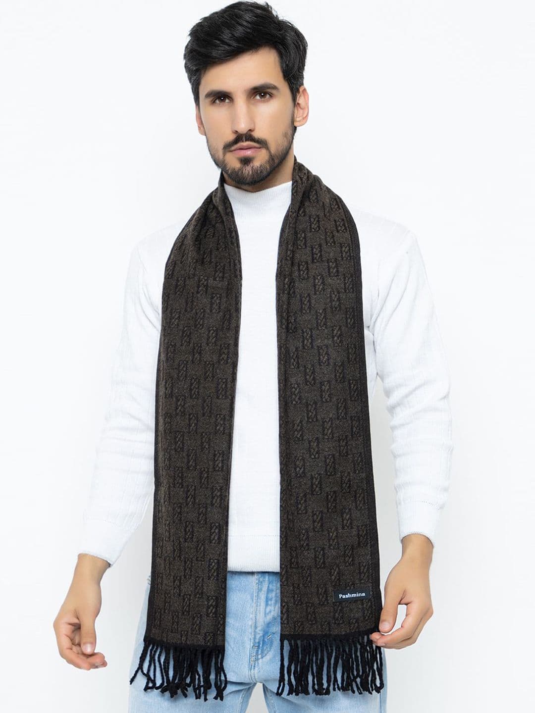 Amoldo Unisex Soft And Warm Winter Woolen Muffler - view 1