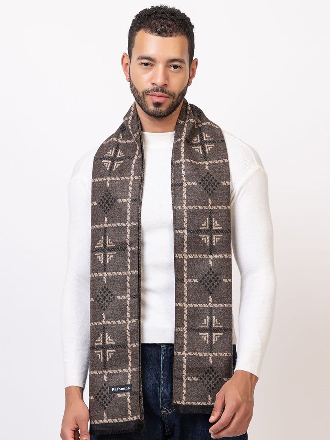 Amoldo Unisex Patterned Soft And Warm Winter Mufflers - view 1