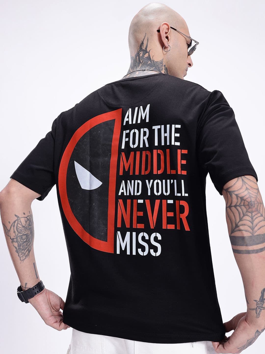 Kook N Keech Marvel Printed Drop-Shoulder Sleeves Pure Cotton T-shirt - view 1